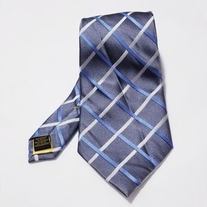 Donald J Trump Signature Neck Tie 100% Silk Stripe